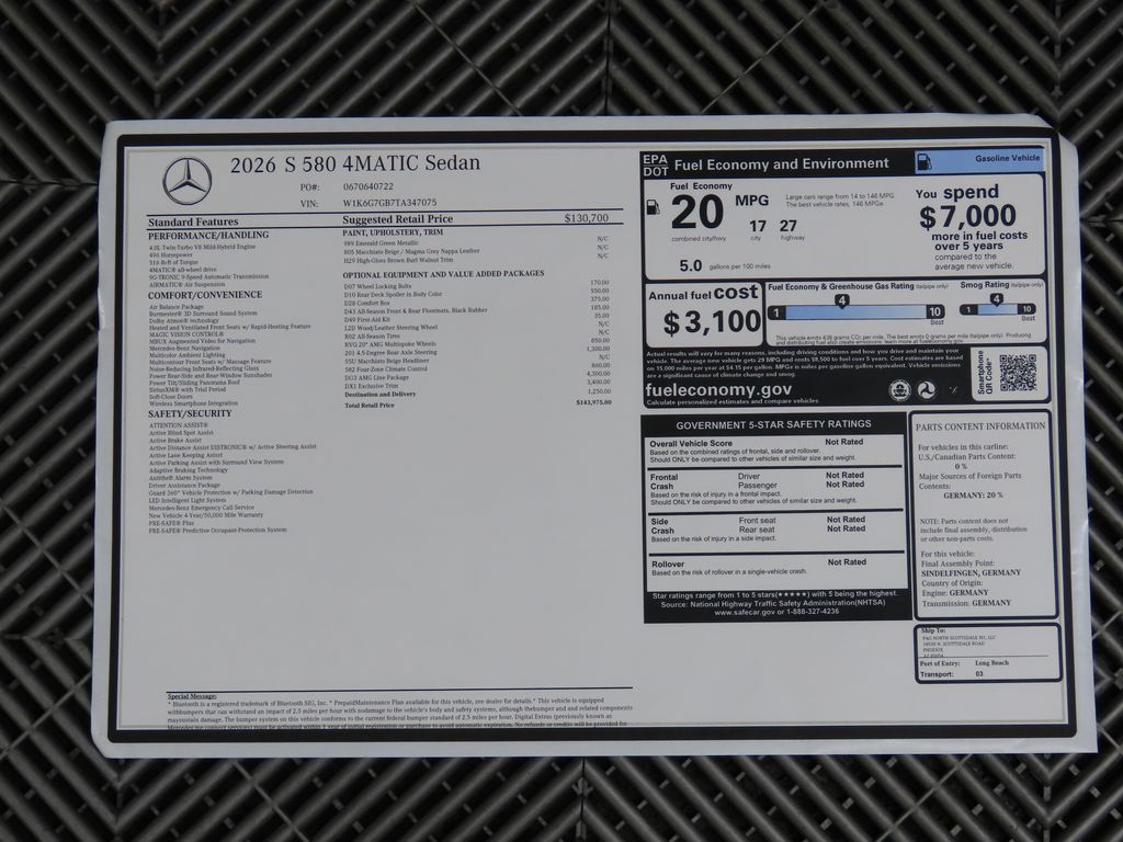 Thumbnail: 2026 Mercedes-Benz S-Class - 9