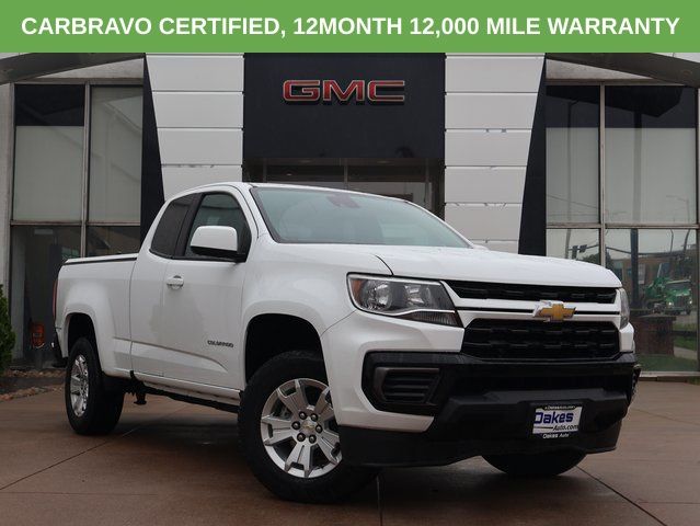 Summit White 2022 Chevrolet Colorado Pickup Truck 4X2 6-Speed Automatic