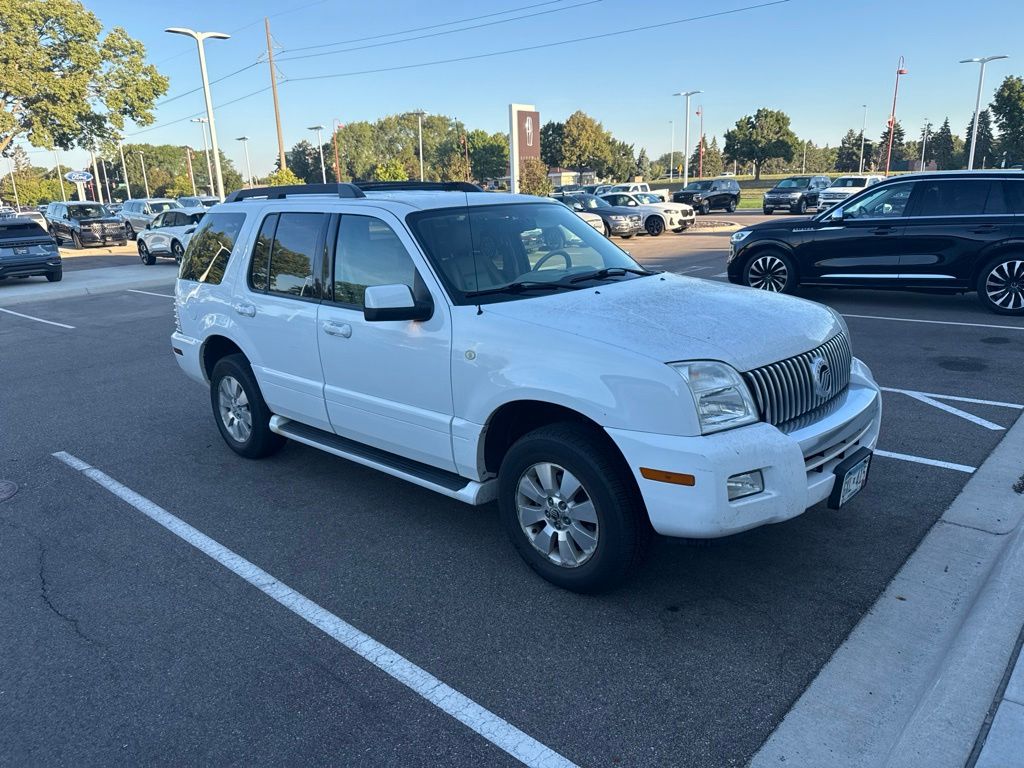 Oxford White Clearcoat 2006 Mercury Mountaineer SUV / Crossover All-Wheel Drive 5-Speed Automatic Overdrive