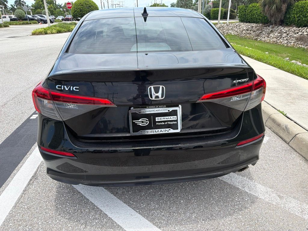 Certified Used 2023 Crystal Black Pearl Honda Sport image 4