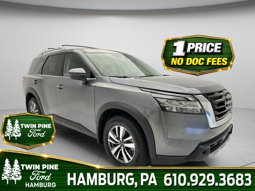 Gray (Gun Metallic) 2024 Nissan Pathfinder SUV / Crossover All-Wheel Drive 9-Speed Automatic