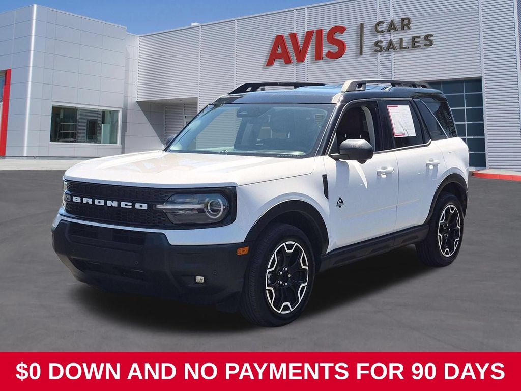 White 2025 Ford Bronco Sport SUV / Crossover All-Wheel Drive 8-Speed Automatic
