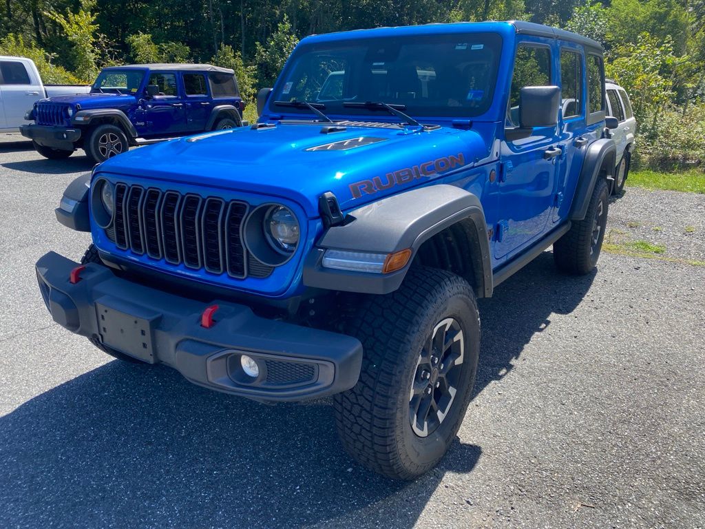 Hydro Blue Pearl Coat 2025 Jeep Wrangler SUV / Crossover Four-Wheel Drive 8-Speed Automatic