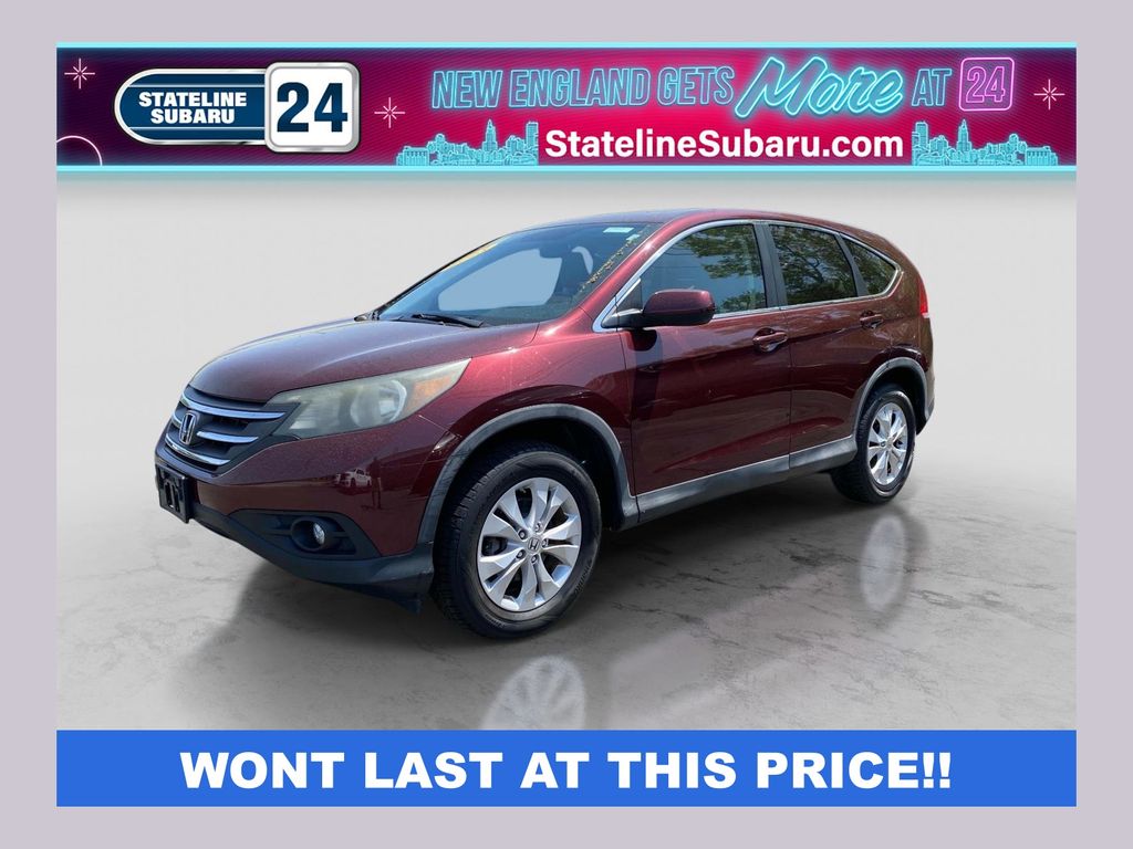 Red 2013 Honda CR-V EX AWD SUV / Crossover All-Wheel Drive 5-Speed Automatic
