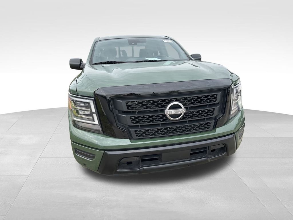 2024 Tactical Green Metallic Nissan Titan SV RWD Truck