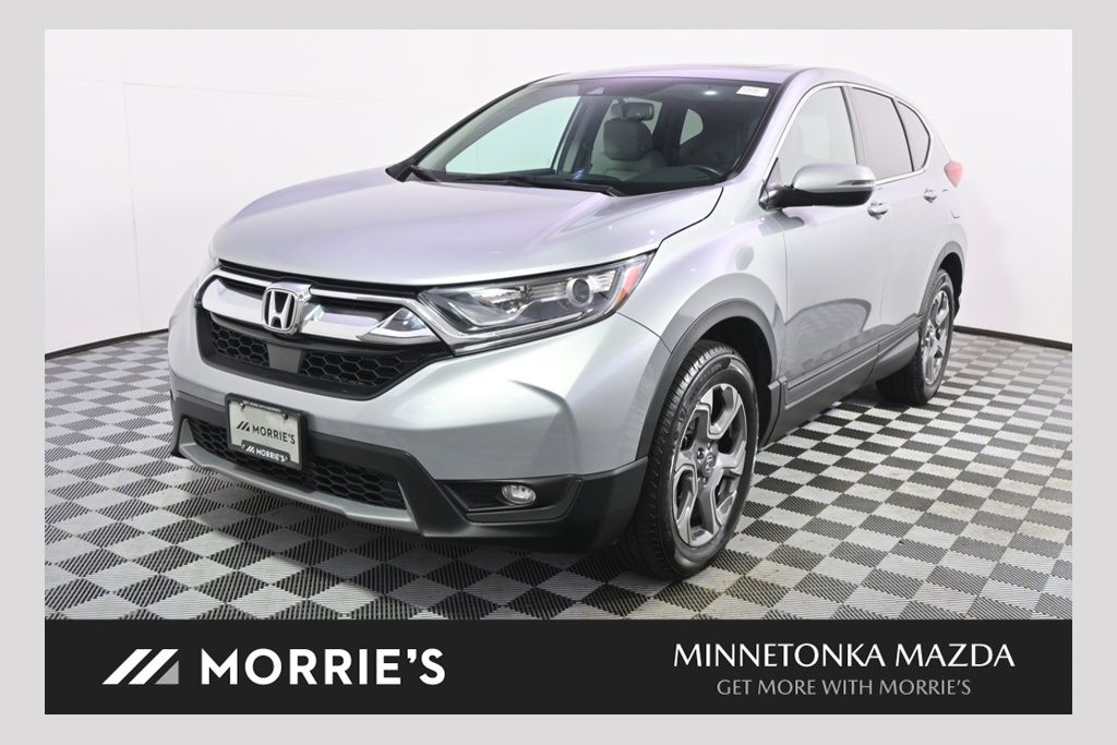 Lunar Silver Metallic 2018 Honda CR-V SUV / Crossover All-Wheel Drive Continuously Variable Transmission