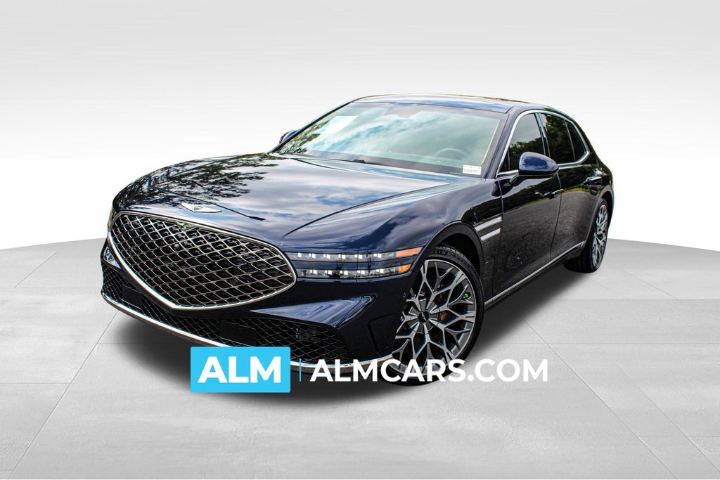 Capri Blue 2026 Genesis G90 Sedan All-Wheel Drive 8-Speed Automatic