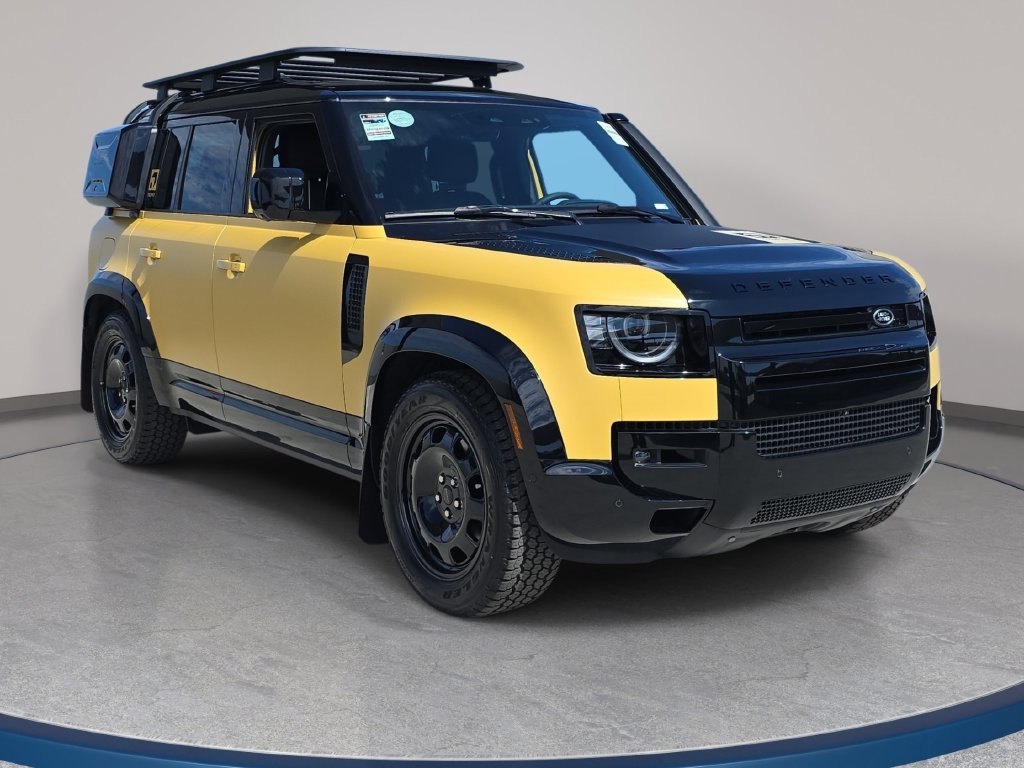 New 2026 Land Rover Defender 110 Trophy Edition Deep Sandglow 4D