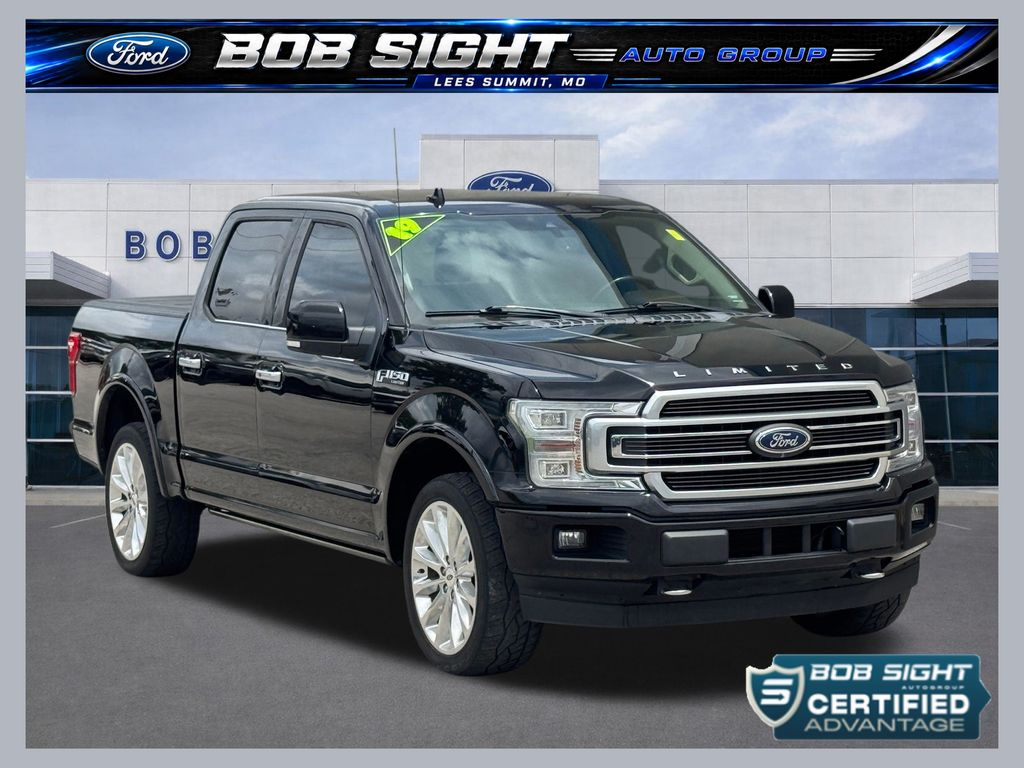 Agate Black Metallic 2019 Ford F-150 Pickup Truck Four-Wheel Drive Automatic