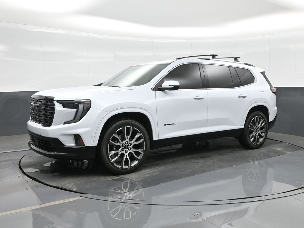 Glacier White Tricoat 2026 GMC Acadia SUV / Crossover Four-Wheel Drive 8-Speed Automatic