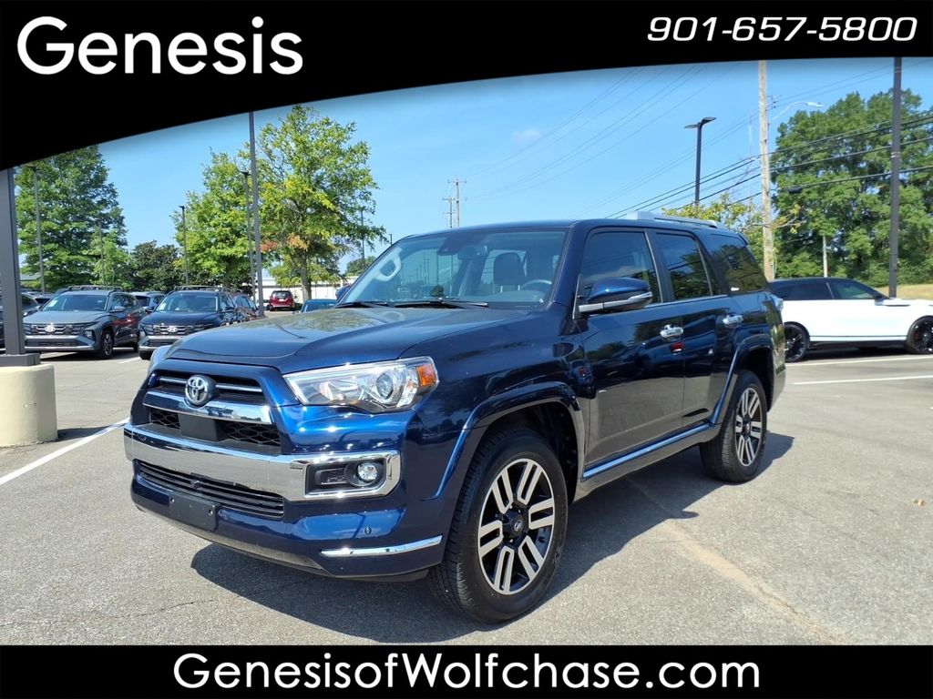 Nautical Blue Metallic 2023 Toyota 4Runner SUV / Crossover All-Wheel Drive 5-Speed Automatic