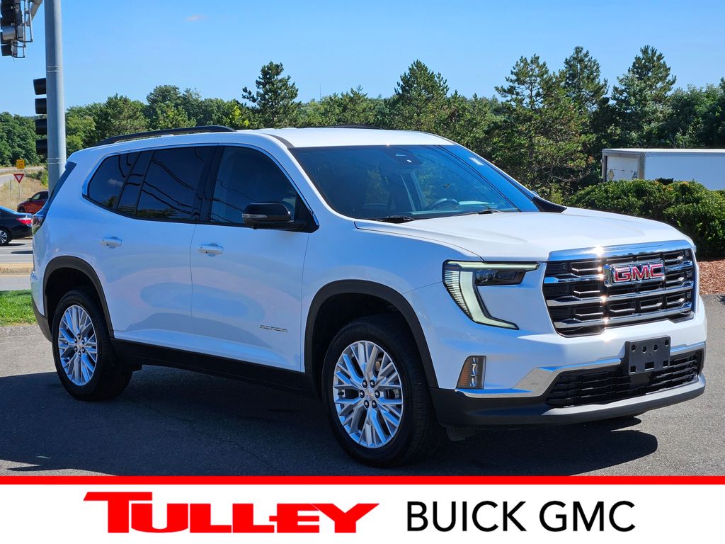 Summit White 2026 GMC Acadia SUV / Crossover Four-Wheel Drive 8-Speed Automatic
