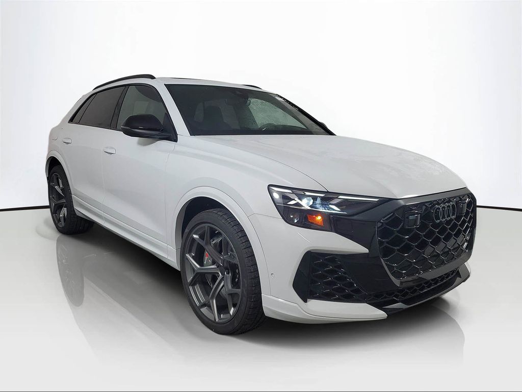 Glacier White Metallic 2026 Audi RS Q8 SUV / Crossover All-Wheel Drive 8-Speed Automatic