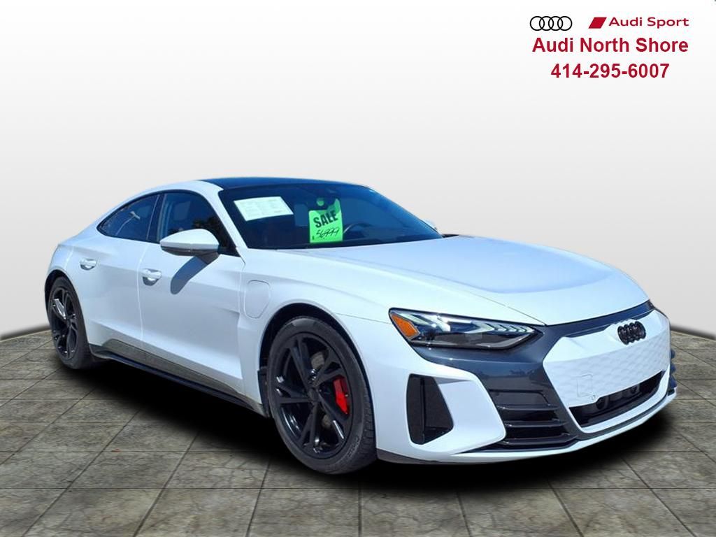 Suzuka Gray Metallic 2024 Audi e-tron GT Sedan All-Wheel Drive 1-Speed Automatic
