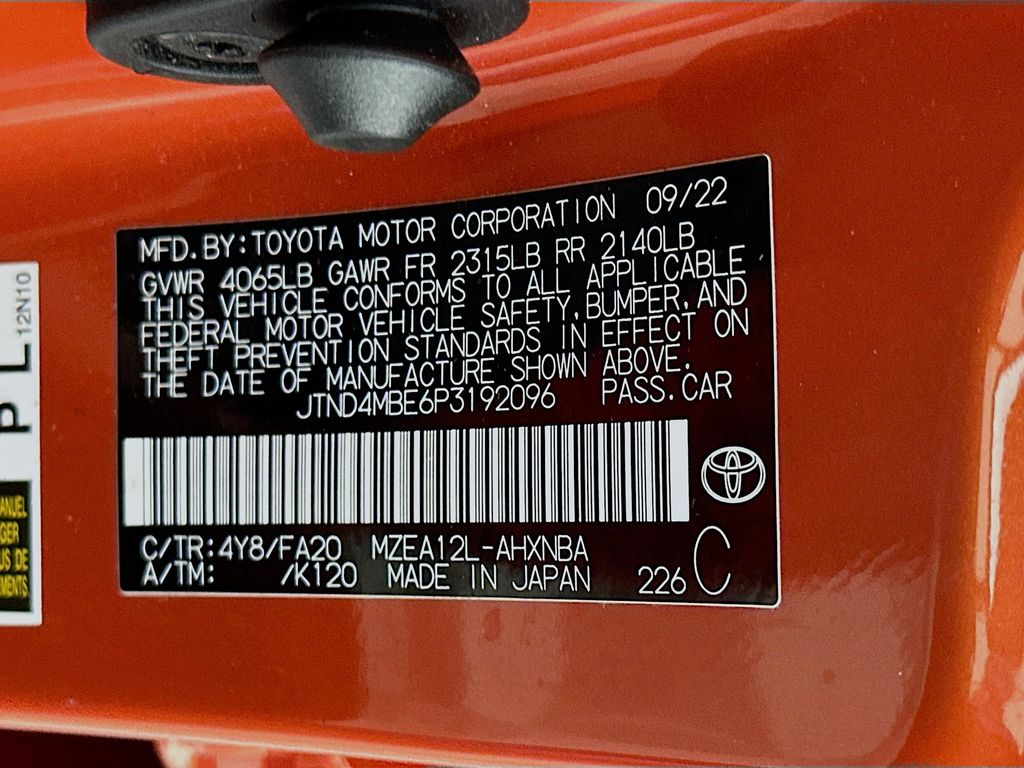 2023 Toyota Corolla SE 30