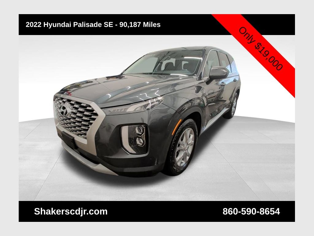 Rainforest 2022 Hyundai Palisade SE AWD SUV / Crossover All-Wheel Drive 8-Speed Automatic