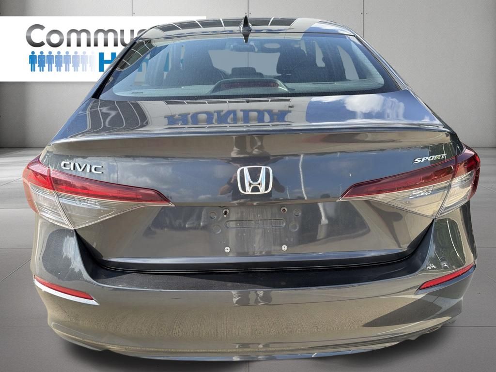 2025 Honda Civic Sport Black at Bravo Nissan