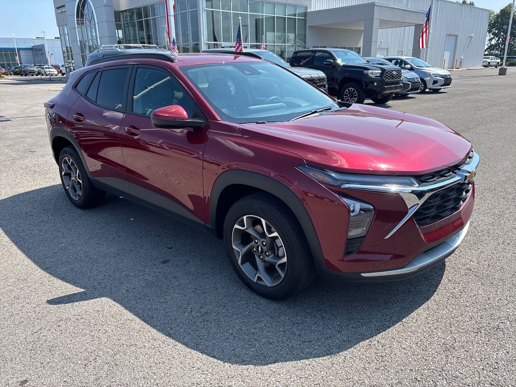 Red (Crimson Metallic) 2025 Chevrolet Trax SUV / Crossover Front-Wheel Drive 6-Speed Automatic