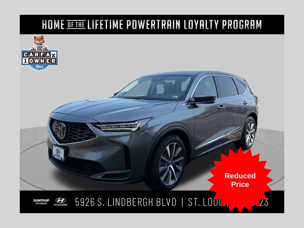 Liquid Carbon Metallic 2025 Acura MDX SUV / Crossover All-Wheel Drive Automatic
