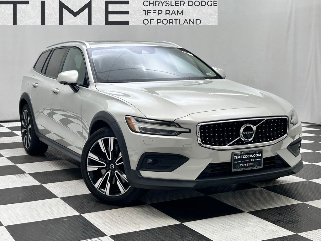 Silver 2020 Volvo V60 Wagon All-Wheel Drive Automatic