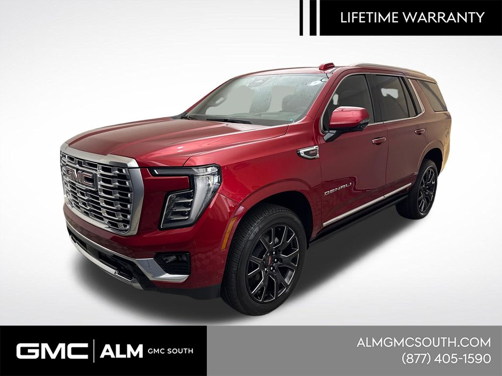 Volcanic Red Tintcoat 2026 GMC Yukon Denali 4WD SUV / Crossover Four-Wheel Drive Automatic