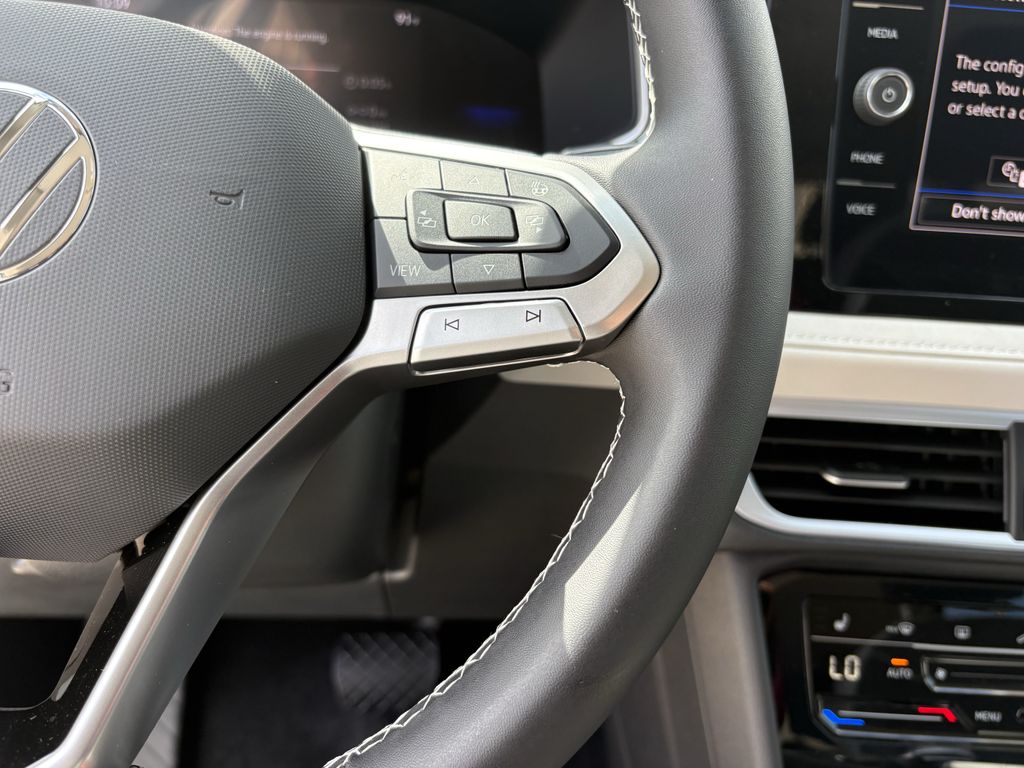 2026 Volkswagen Taos 1.5T SE White at DeMontrond Automotive Group