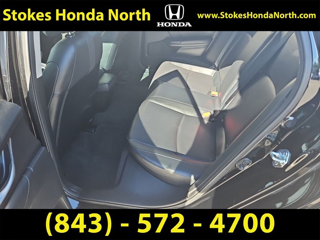 2021 Honda Civic EX-L Black at Stokes Honda North