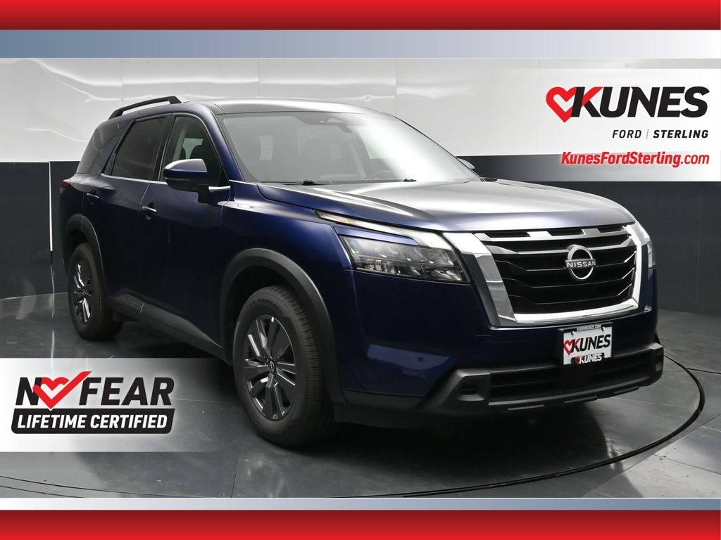 Deep Ocean Blue Pearl 2025 Nissan Pathfinder SUV / Crossover All-Wheel Drive 9-Speed Automatic