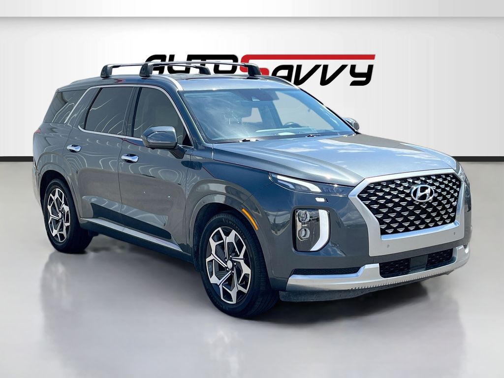 Gray (Steel Graphite) 2022 Hyundai Palisade SUV / Crossover All-Wheel Drive 8-Speed Automatic