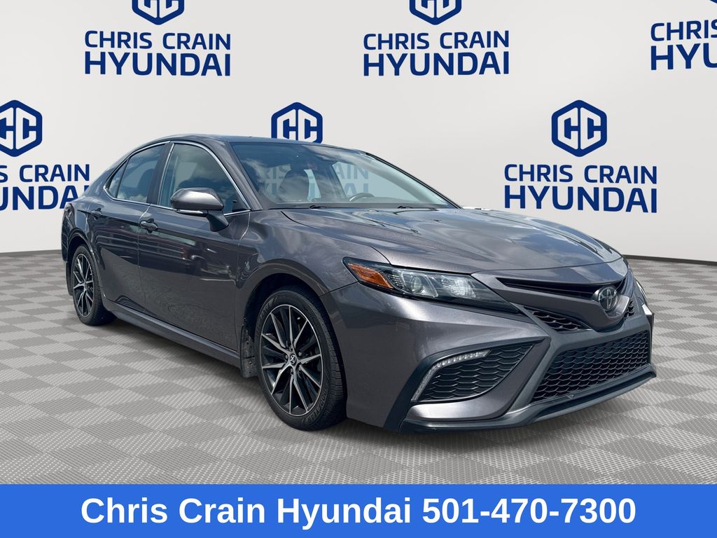 Predawn Gray Mica 2022 Toyota Camry Sedan Front-Wheel Drive 8-Speed Automatic