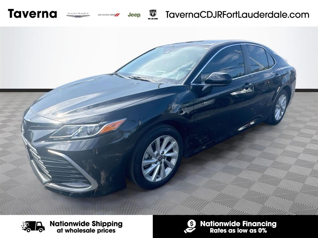 Midnight Black Metallic 2024 Toyota Camry Sedan Front-Wheel Drive 8-Speed Automatic