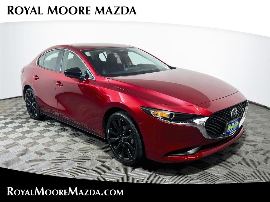 Soul Red Crystal Metallic 2026 Mazda MAZDA3 Sedan Front-Wheel Drive 6-Speed Automatic