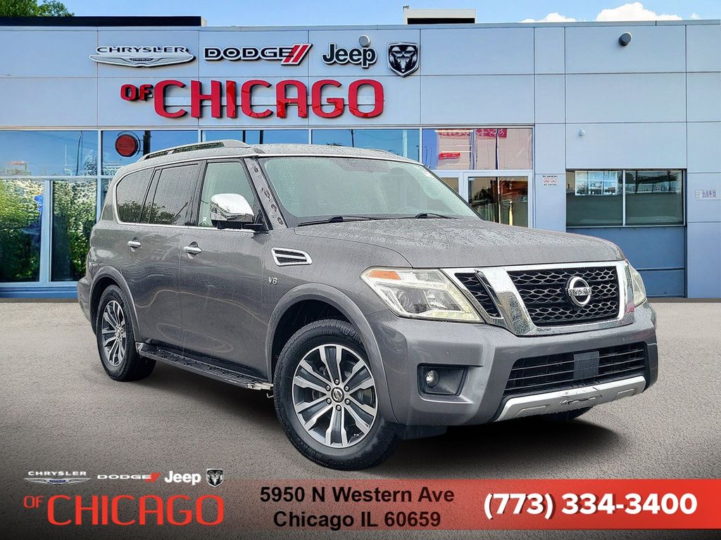 Gray (Gun Metallic) 2018 Nissan Armada SUV / Crossover 4X2 7-Speed Automatic