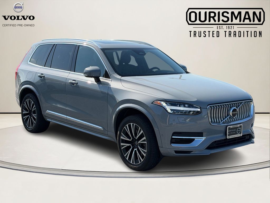 Vapour Gray Metallic 2025 Volvo XC90 Recharge T8 Plus Bright Theme 7-Passenger eAWD SUV / Crossover All-Wheel Drive Automatic