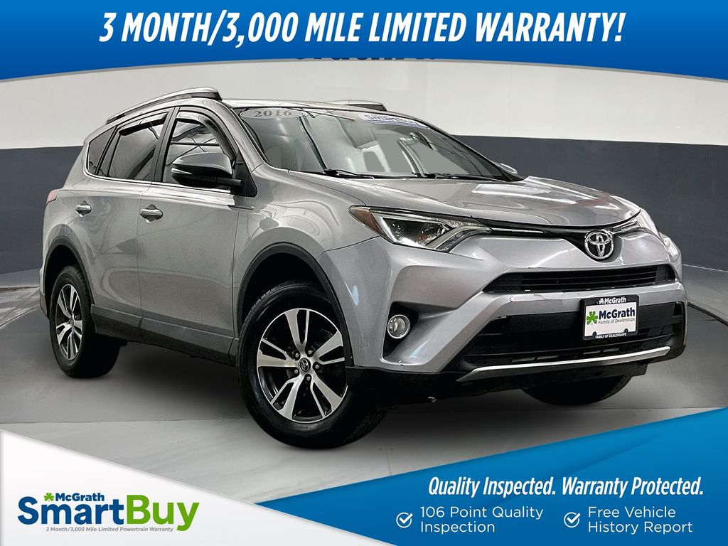 Silver Sky Metallic 2016 Toyota RAV4 SUV / Crossover Front-Wheel Drive 6-Speed Automatic