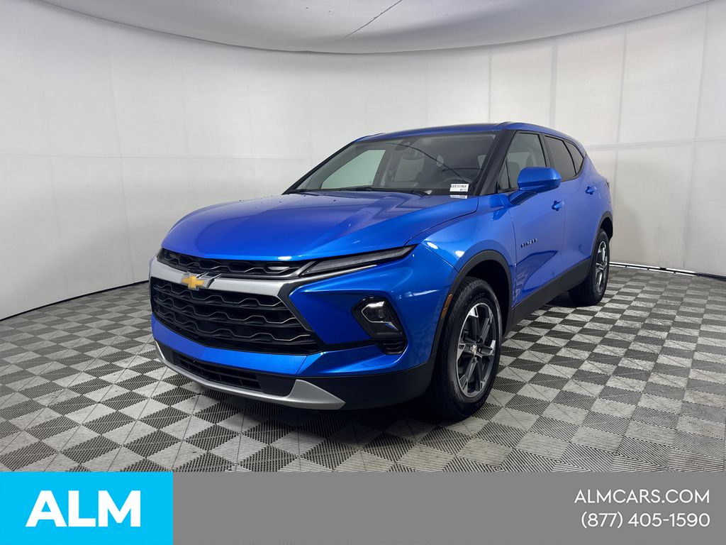 Riptide Blue Metallic 2025 Chevrolet Blazer LT AWD SUV / Crossover 9-Speed Automatic Overdrive