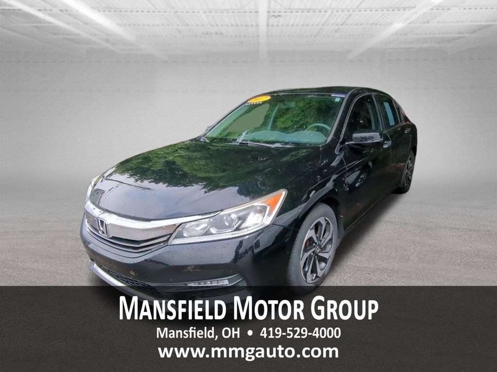 Crystal Black Pearl 2017 Honda Accord Sedan Front-Wheel Drive Continuously Variable Transmission