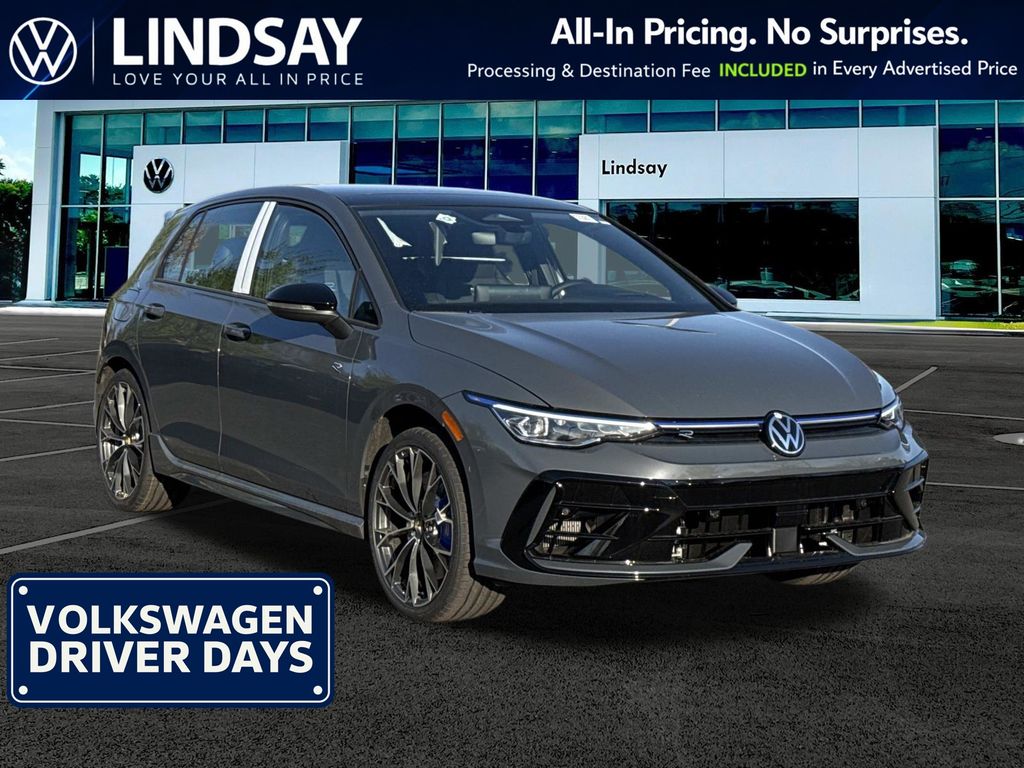 Graphite Gray 2026 Volkswagen Golf R 4Motion Hatchback All-Wheel Drive 7-Speed Dual Clutch