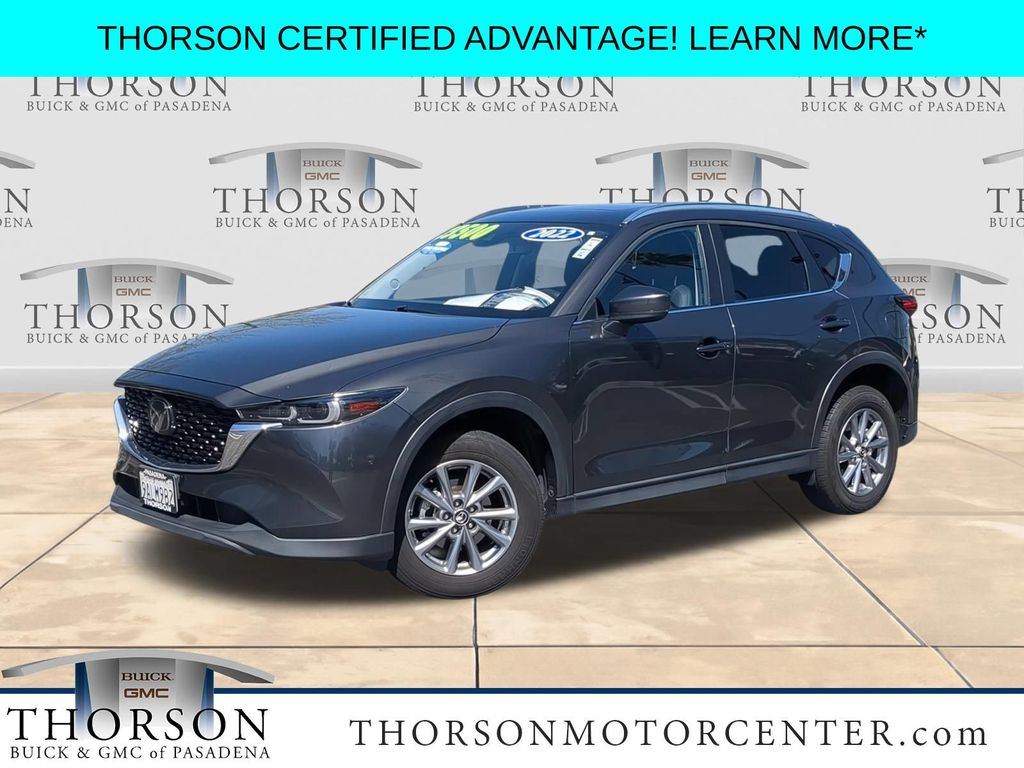 Machine Gray 2022 Mazda CX-5 SUV / Crossover All-Wheel Drive 6-Speed Automatic