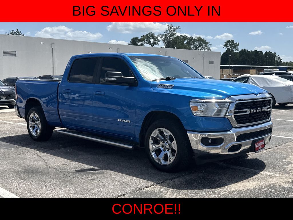 2022 Ram 1500 Big Horn/Lone Star Blue at Community Toyota