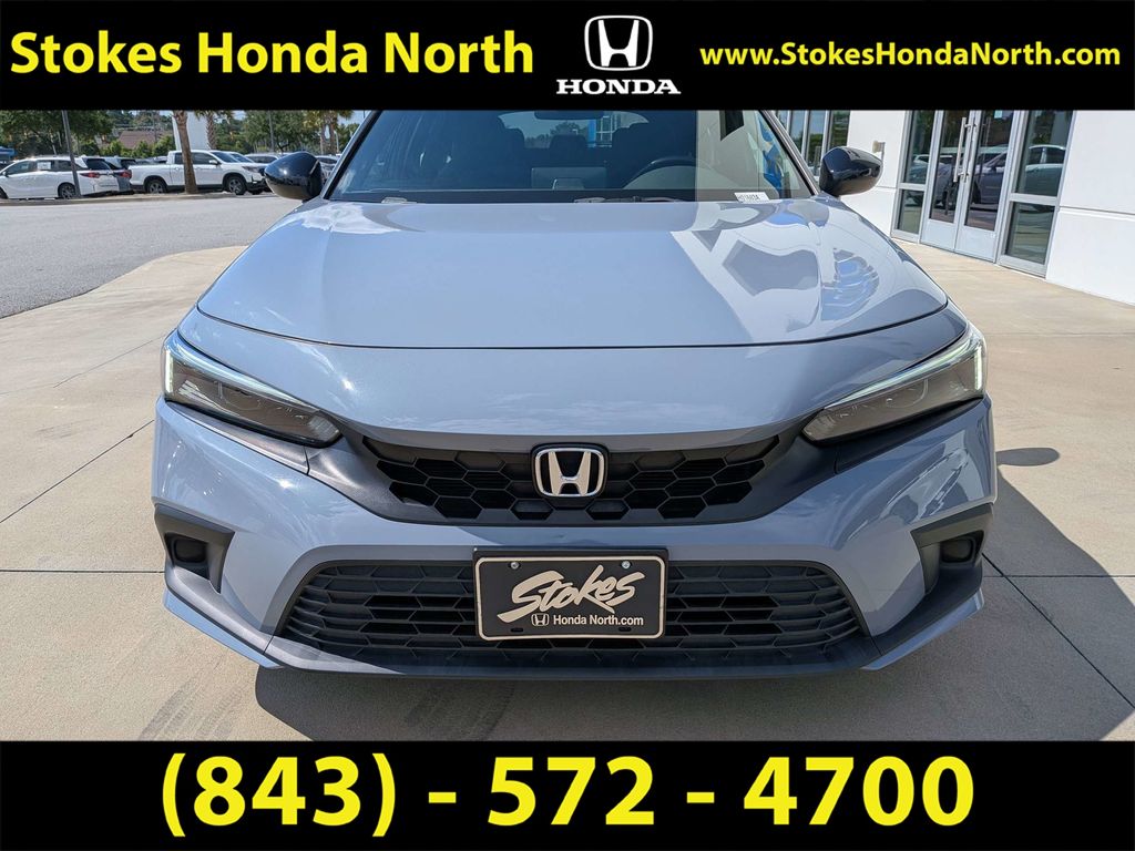 2024 Honda Civic Sport Gray at Stokes Honda North