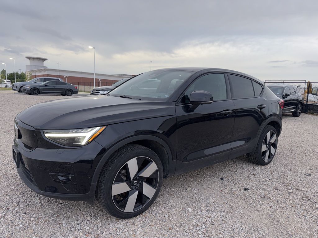 Onyx Black Metallic 2023 Volvo C40 Recharge Twin Ultimate eAWD SUV / Crossover All-Wheel Drive 1-Speed Automatic