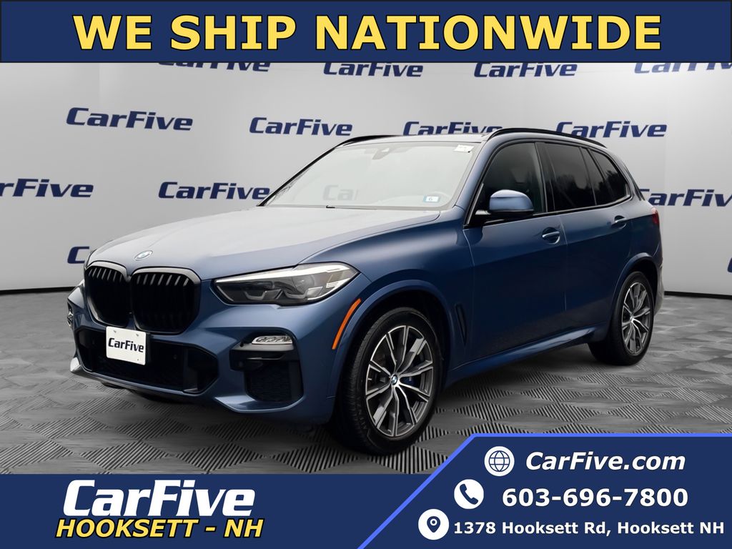 Phytonic Blue Metallic 2021 BMW X5 xDrive40i AWD SUV / Crossover All-Wheel Drive 8-Speed Automatic