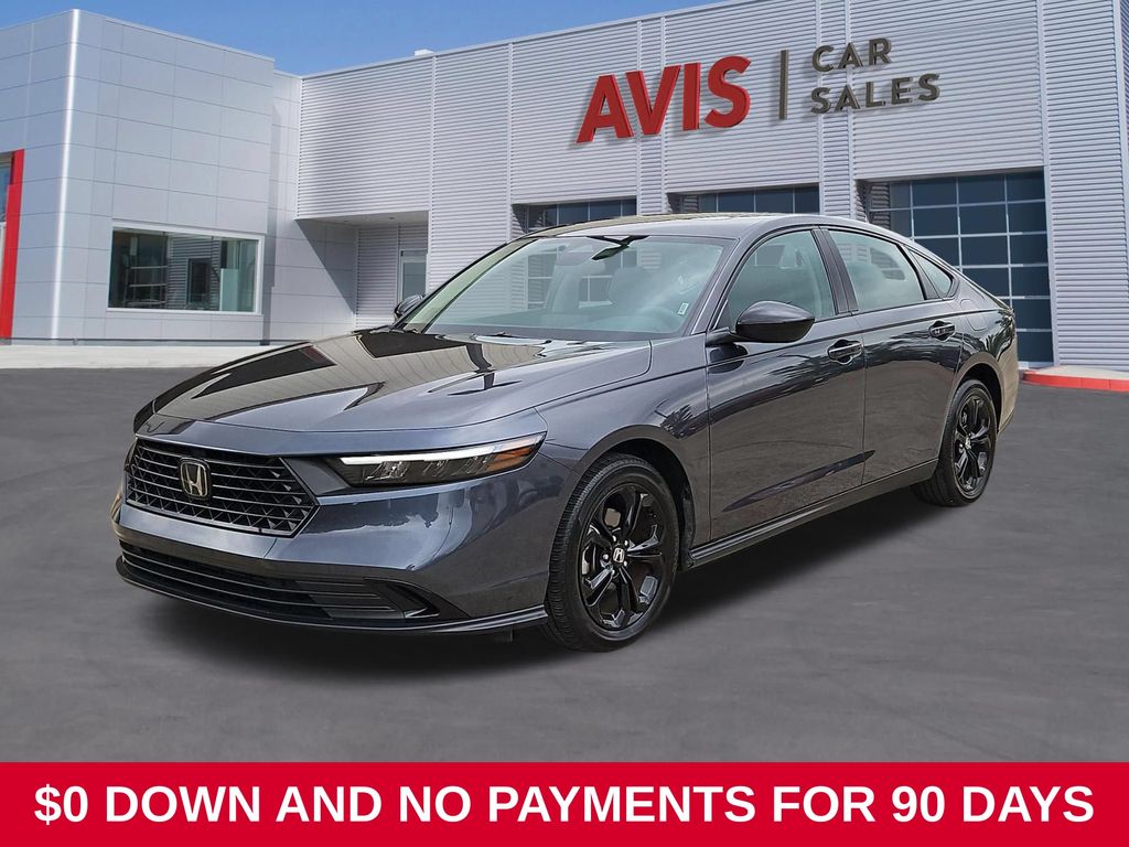 Gray 2025 Honda Accord Sedan Front-Wheel Drive Continuously Variable Transmission