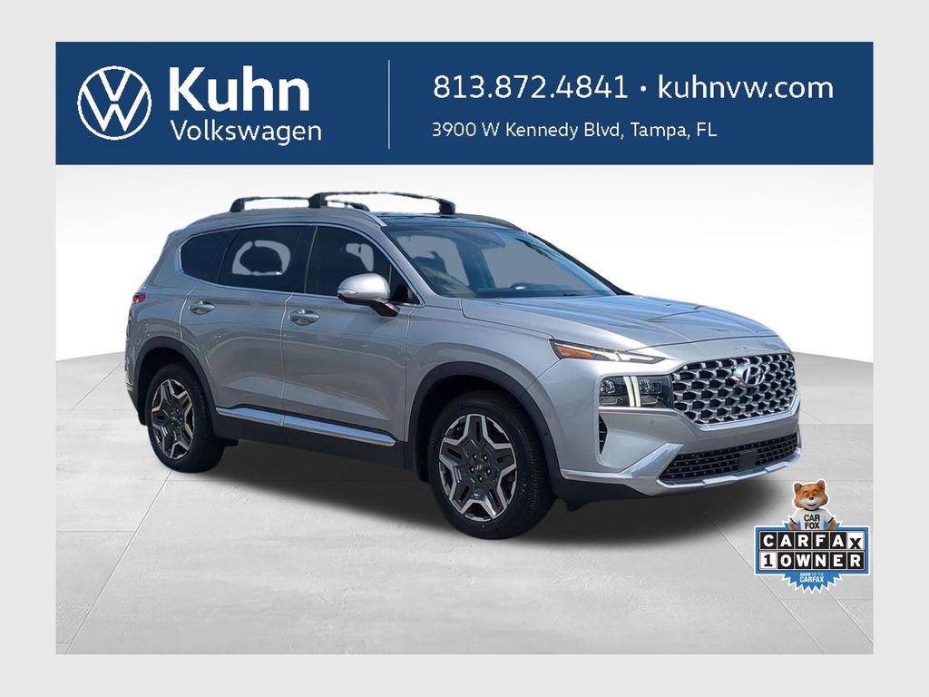Shimmering Silver 2022 Hyundai Santa Fe SUV / Crossover Front-Wheel Drive Automatic