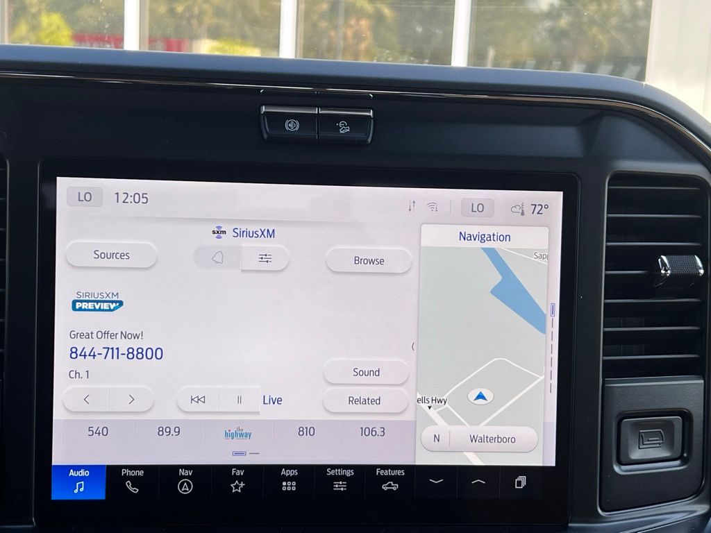 2025 Ford F-350SD Lariat White at Walterboro Ford