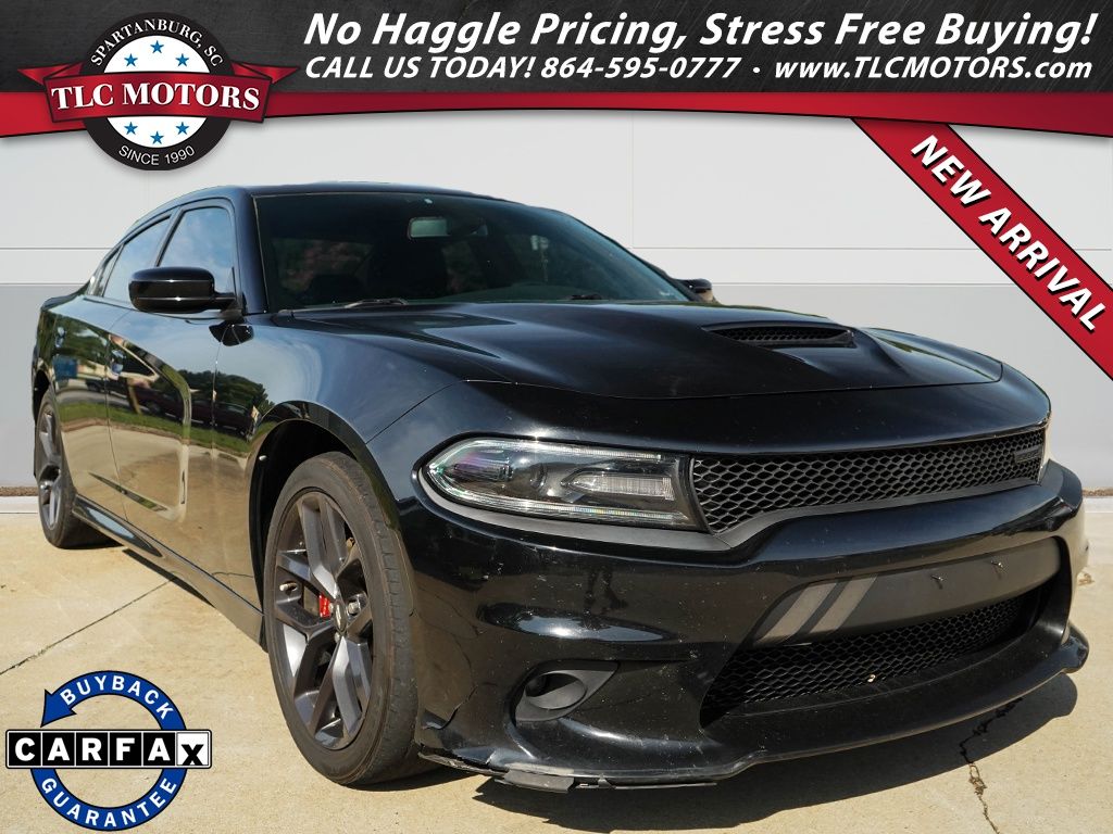 Pitch Black Clearcoat 2021 Dodge Charger Sedan Rear-Wheel Drive 8-Speed Automatic