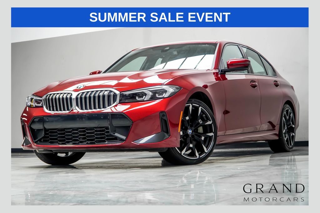 Vegas Red Metallic 2026 BMW 3 Series Sedan All-Wheel Drive 8-Speed Automatic