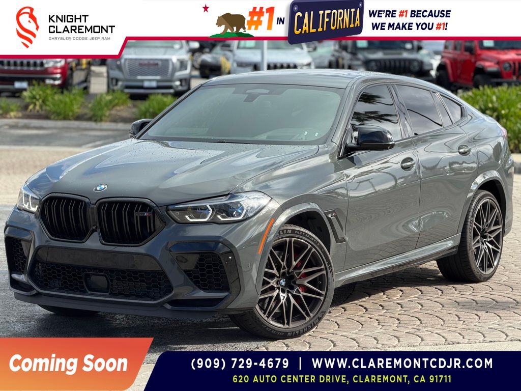 Dravit Gray Metallic 2022 BMW X6 M AWD SUV / Crossover All-Wheel Drive 8-Speed Automatic