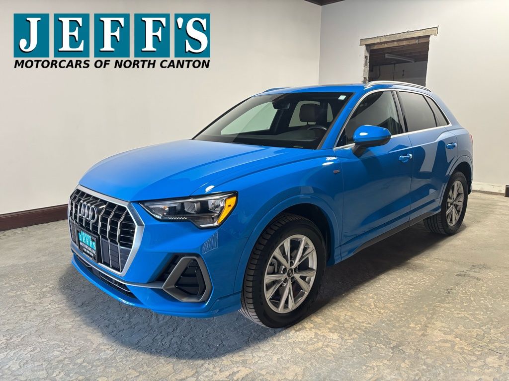 Turbo Blue 2022 Audi Q3 quattro Premium S Line 45 TFSI SUV / Crossover All-Wheel Drive 8-Speed Automatic